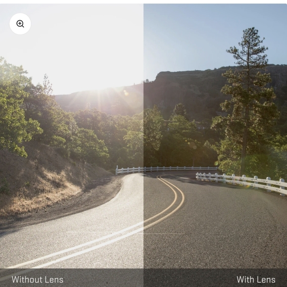 New In Box Gascan Small Polarized Stealth Black Lens - Picture 3 of 8